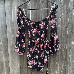 RUE 21 Floral Romper